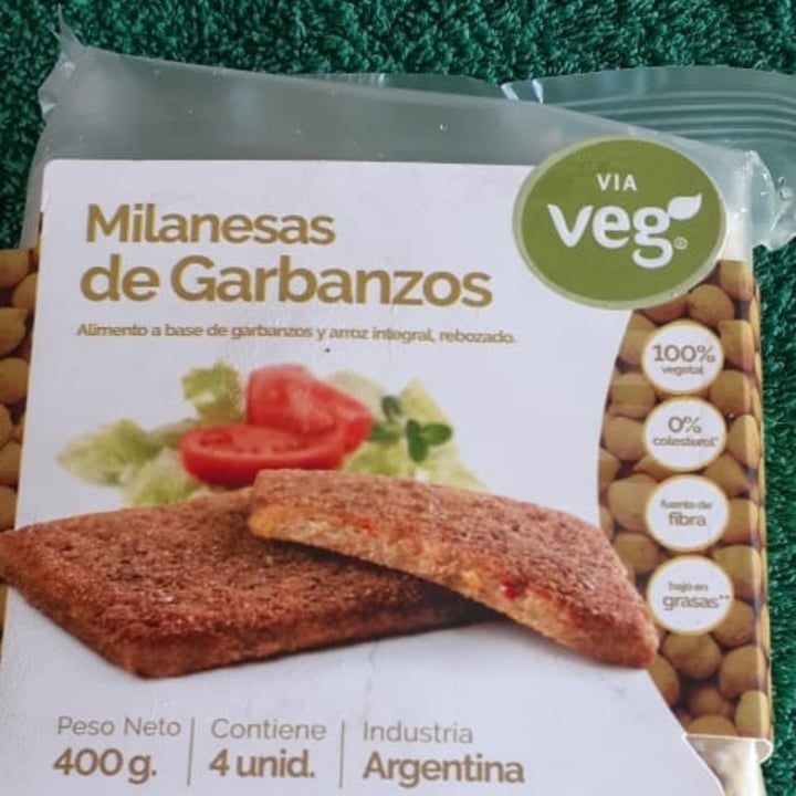 photo of Via Veg Milanesas De Garbanzos shared by @sheevavegan on  02 Sep 2020 - review