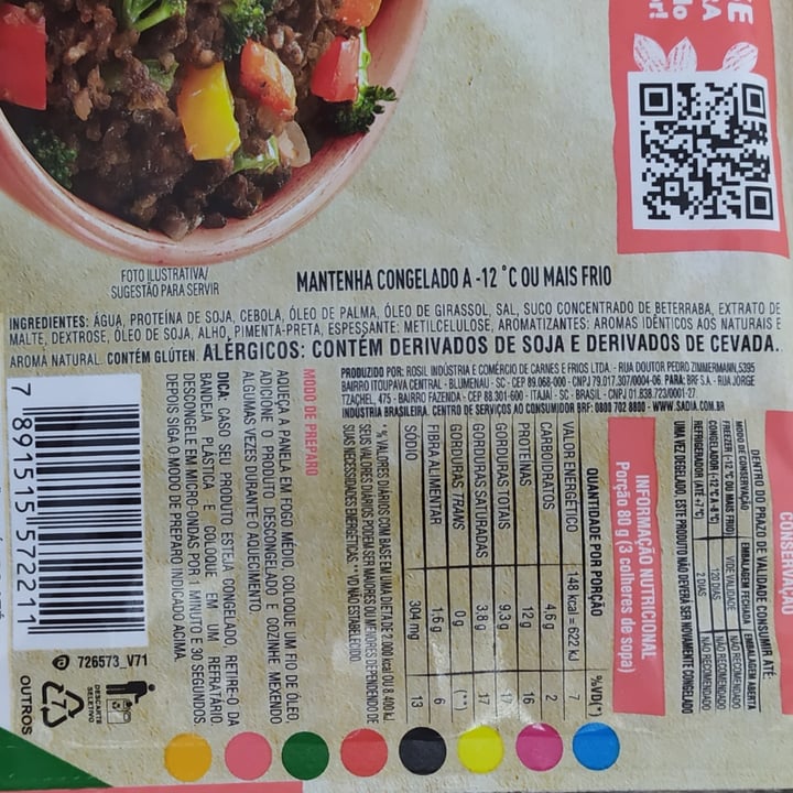 review photo of Sadia Carne Moida shared by @albertoj on 12 Sep 2022 - review