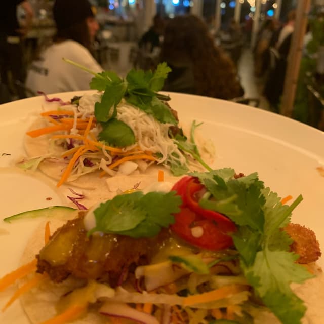 菜肴“tuna tacos”的照片