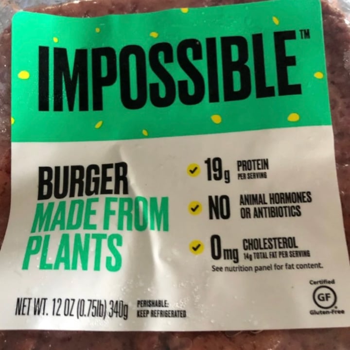 review photo of Impossible Foods Impossible Meat shared by @fdebb on 01 Jun 2022 - review