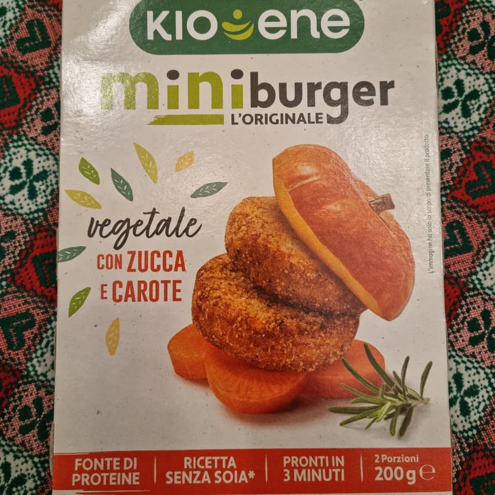 review photo of Kioene Mini Burger Zucca E Carote shared by @biostilla on 14 Apr 2022 - review