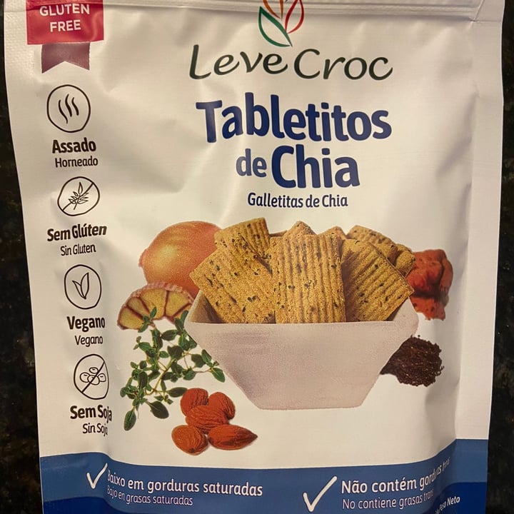photo of Leve croc Tabletitos De Chia shared by @carlossimoescampos85 on  22 Apr 2022 - review