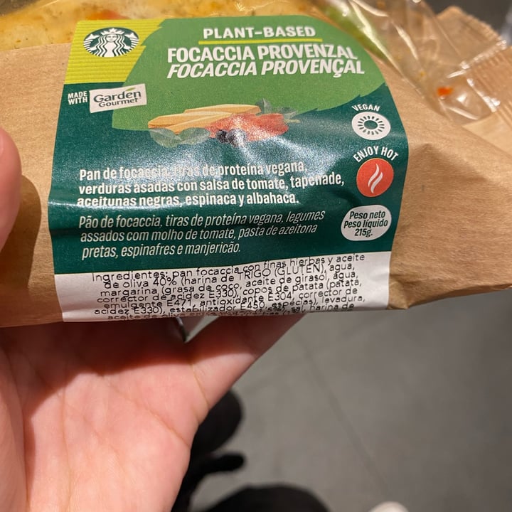 photo of Starbucks Focaccia provenzal shared by @carmengf27 on  21 Apr 2022 - review