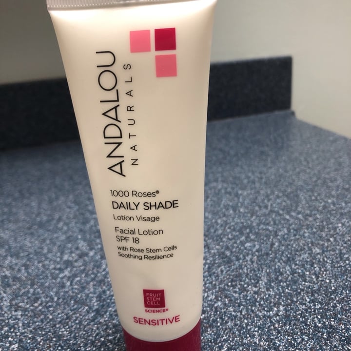 photo of Andalou Naturals 1000 roses daily shade shared by @rgattoni on  29 Apr 2020 - review