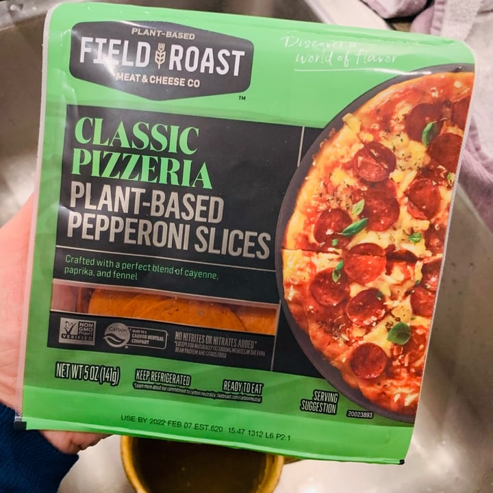 photo of Field Roast Pepperoni Slices shared by @allhess on  14 Dec 2021 - review