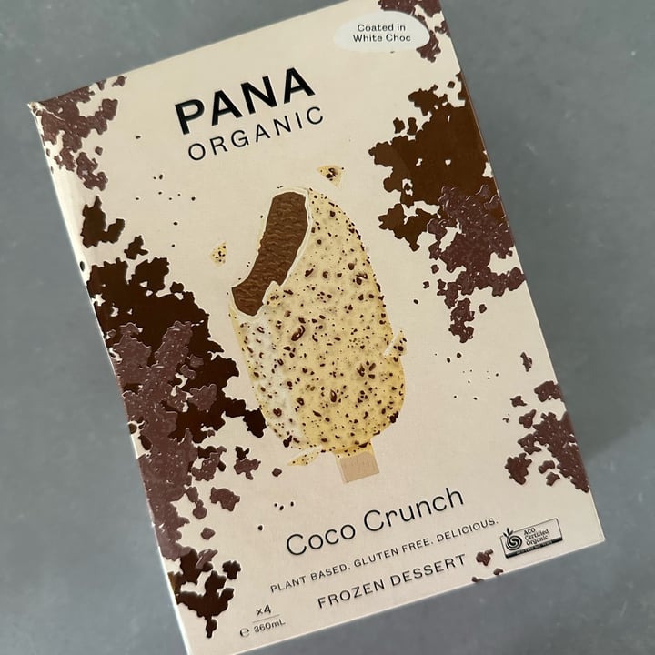 photo of Pana Organic Coco Crunch Ice Cream Stick shared by @nicoletoomey on  15 Oct 2022 - review