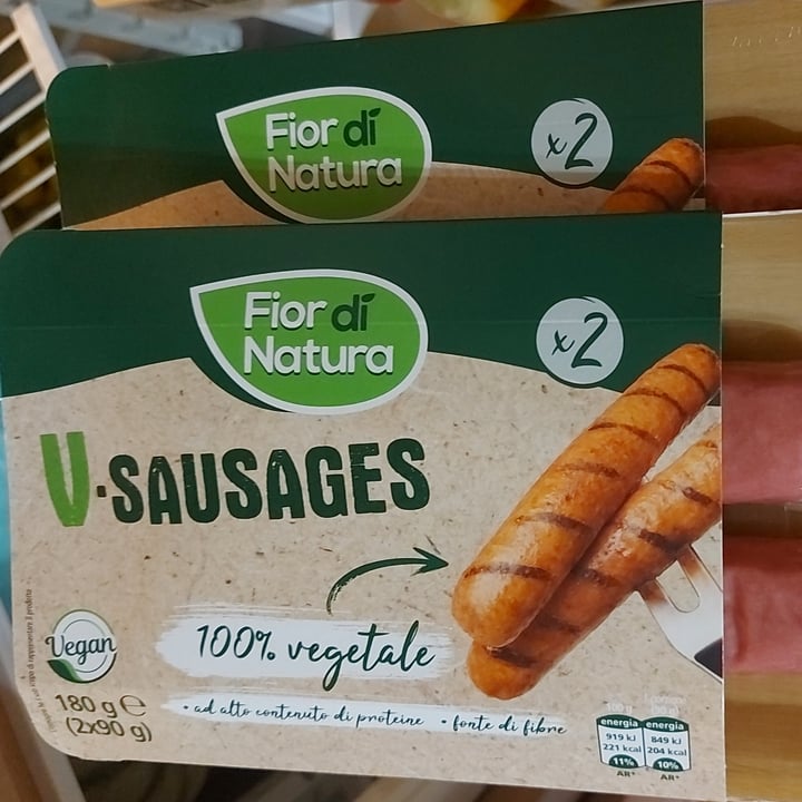 photo of Fior di Natura V-Sausages shared by @ricciocapriccio on  31 Jul 2022 - review