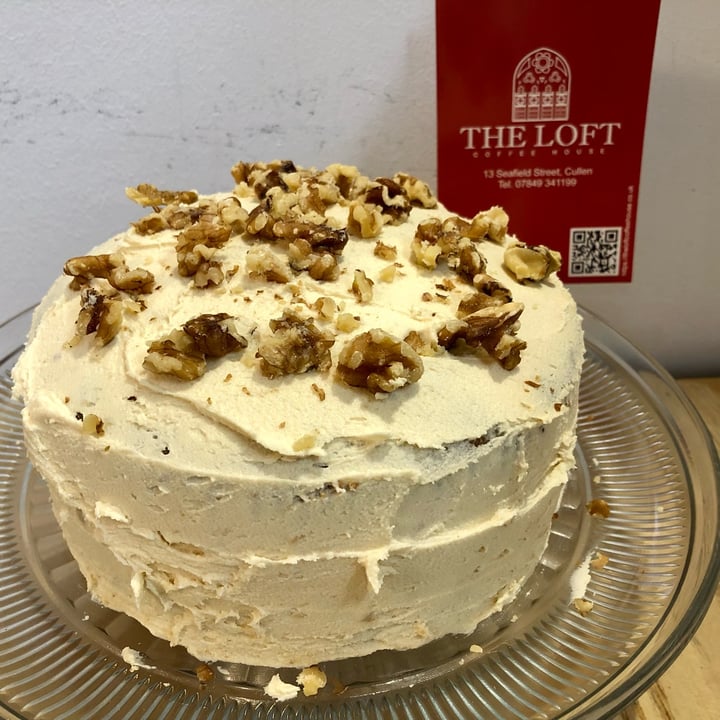 review photo of The Loft Coffee House Coffee and walnut cake shared by @theloftcoffeehouse on 01 Oct 2021 - review