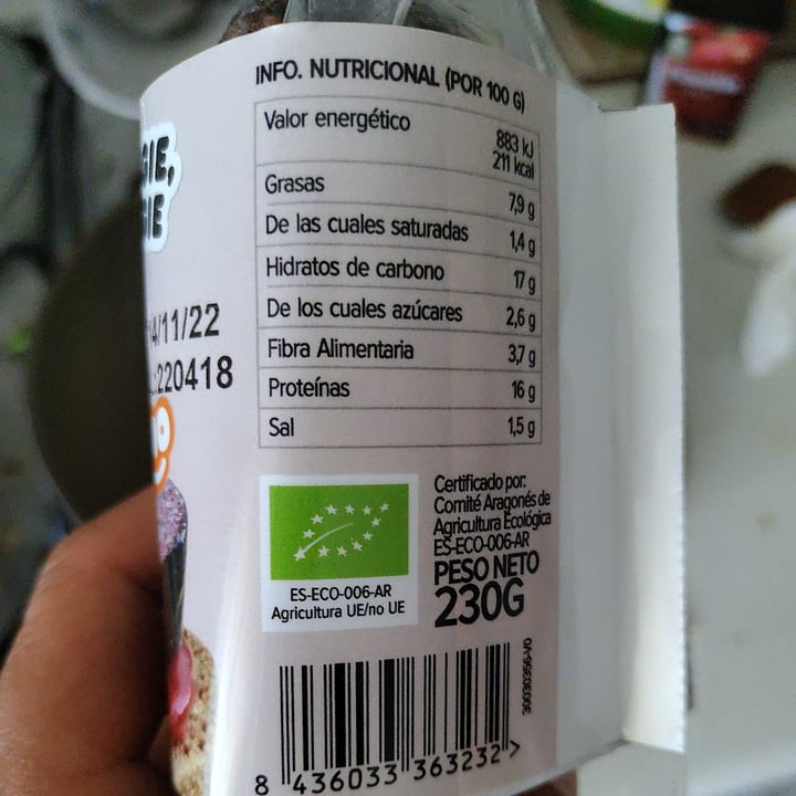 review photo of Ahimsa Bio Morcilla Vegetal Burgos shared by @alengendro on 10 May 2022 - review