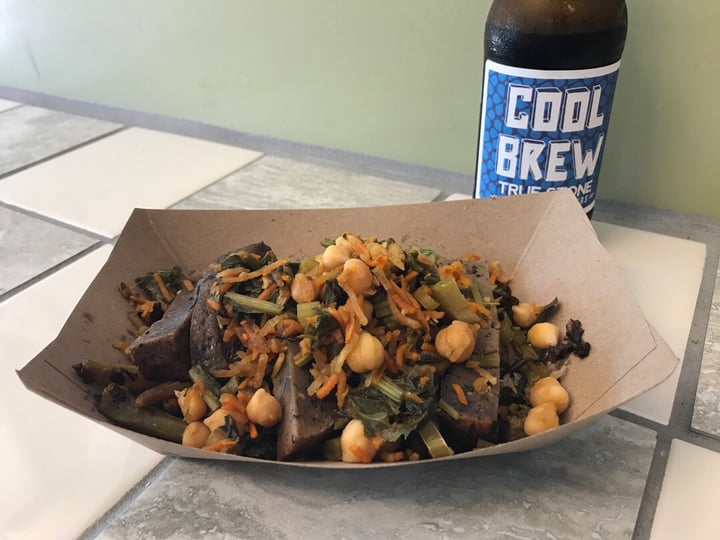review photo of Eureka Compass Vegan Food Housemade sausage and roasted veggies shared by @annamarie80 on 12 Jul 2019 - review