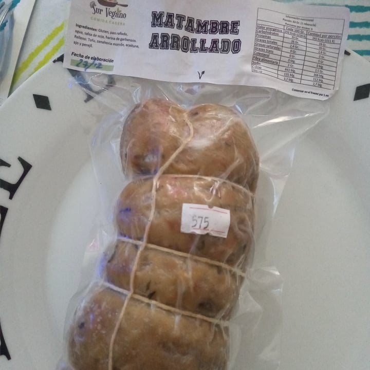 review photo of Sur Vegano Matambre shared by @flor-camilo on 15 Jan 2022 - review