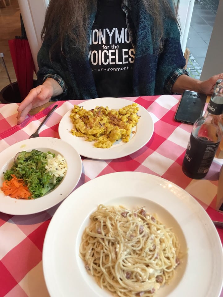 review photo of Kaiserhüttn Carbonara & Käsespätzle shared by @tanjey on 30 Jun 2019 - review