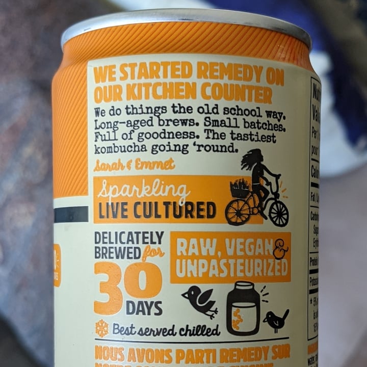 photo of Remedy Ginger Lemon Kombucha shared by @stormm on  26 Oct 2021 - review