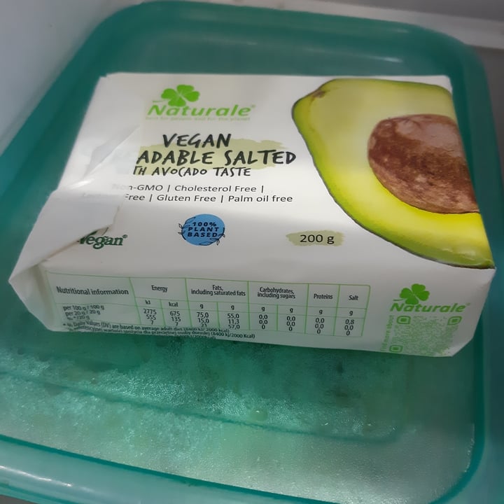 photo of Naturale Vegan butter shared by @giorgioalani on  31 Aug 2022 - review