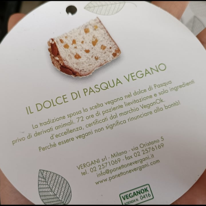 photo of Vergani Dolce di pasqua shared by @pipermclean on  26 Apr 2022 - review