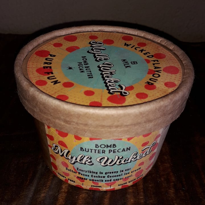photo of Mylk Ice Cream  Bomb Butter Pecan shared by @ustrauss on  24 Dec 2020 - review