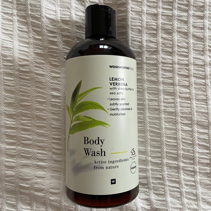 photo of Woolworths Lemon verbena Body Wash shared by @anothersavegan on  31 Mar 2021 - review