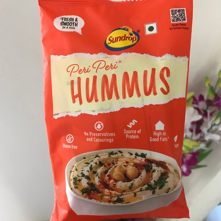 photo of Sun Drop  Peri Peri Hummus shared by @veganniran on  06 May 2021 - review