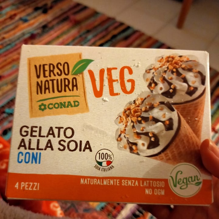 review photo of Verso Natura Conad Veg Gelato Alla Soia Coni shared by @falkenmayerkaren on 07 Mar 2021 - review