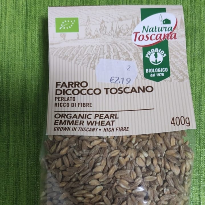 photo of Natura Toscana farro dicocco toscano shared by @giadaluna on  27 Jun 2022 - review