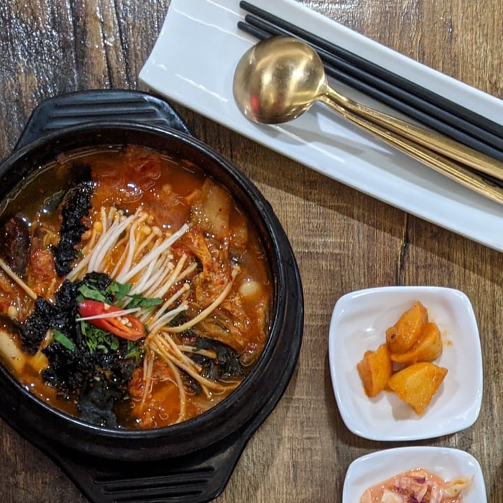 photo of Daehwa Vegetarian Kimchi Jjigae shared by @flexivegan on  19 Feb 2021 - review