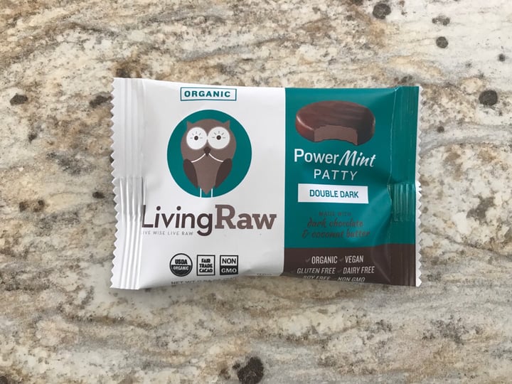 photo of Living Raw Double Dark Power Mint Patty shared by @dianna on  28 Jul 2019 - review