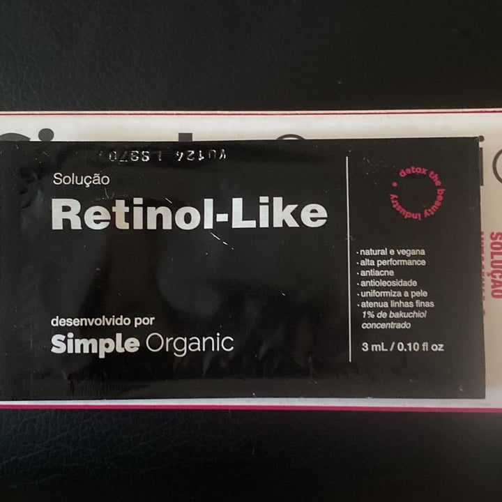 photo of Simple Organic Retinol - Like shared by @vantanese on  21 Aug 2022 - review