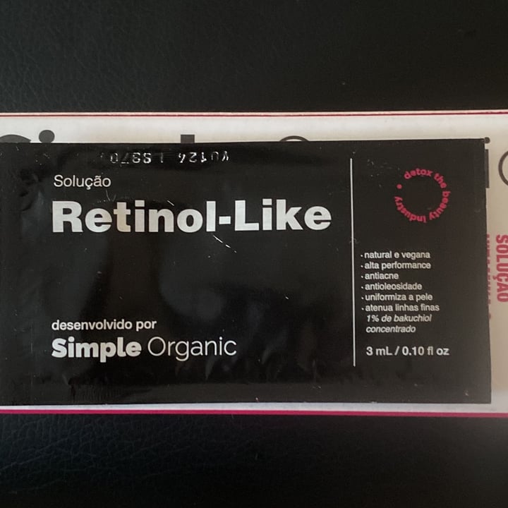 review photo of Simple Organic Retinol - Like shared by @vantanese on 21 Aug 2022 - review