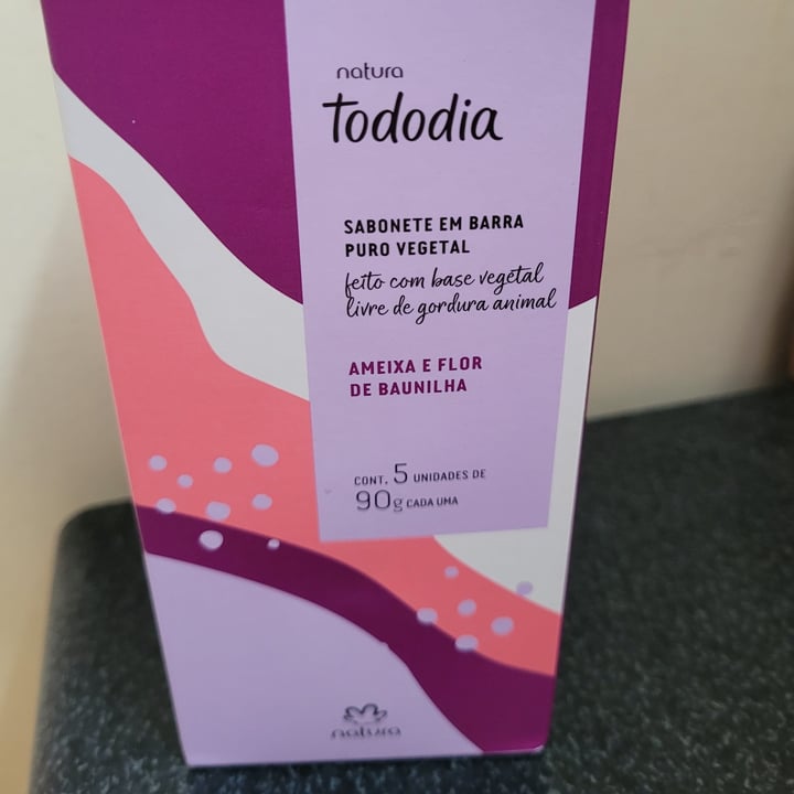 review photo of Natura Sabonete em Barra Puro Vegetal Ameixa e Flor de Baunilha shared by @jainara on 08 Aug 2022 - review
