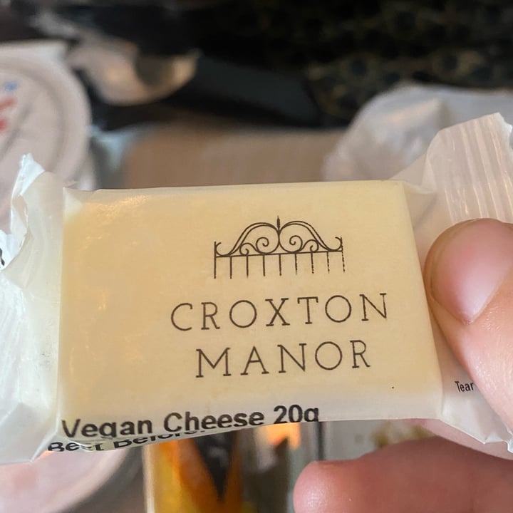 photo of Croxton Manor Vegan Cheese shared by @irenemairaa on  30 May 2022 - review