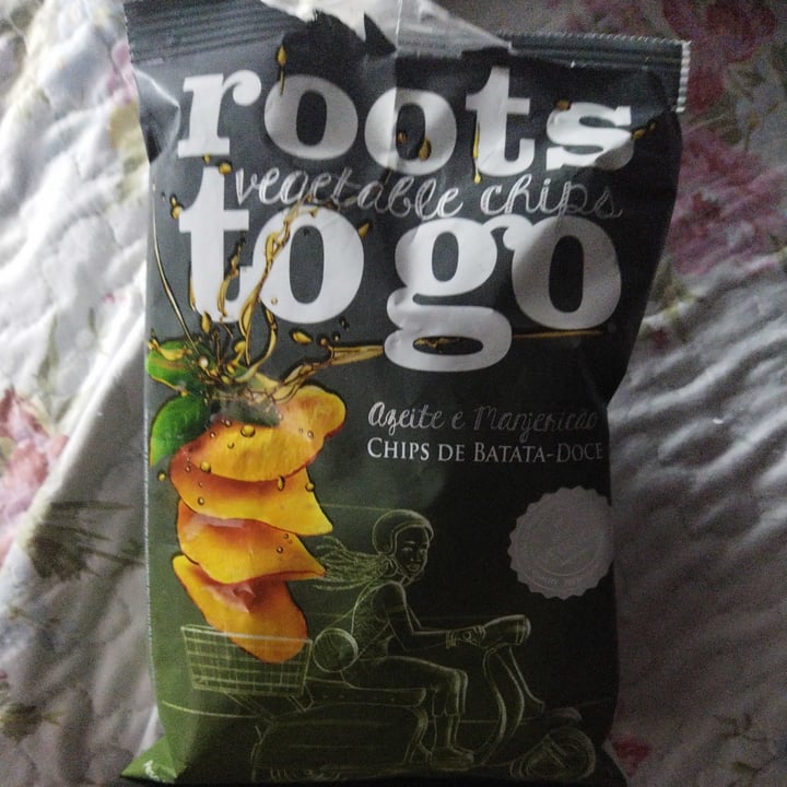 review photo of roots vegetable chips togo Chips De Batata Doce Azeite E Manjericão shared by @franciela on 13 Jul 2022 - review