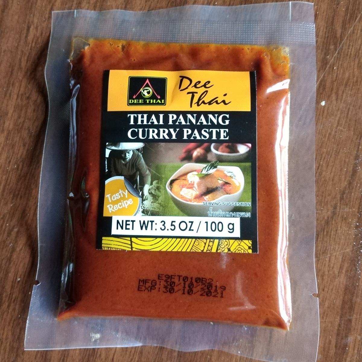Panang Curry Paste from Dee thai - Vegan Product Reviews & Ratings ...