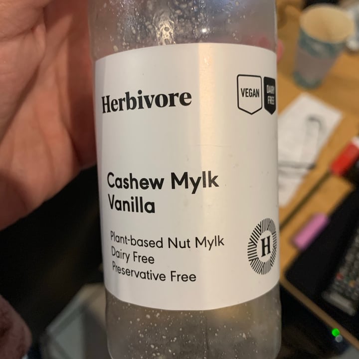 photo of Herbivore Cashew Mylk Vanilla shared by @peppadew on  27 May 2020 - review