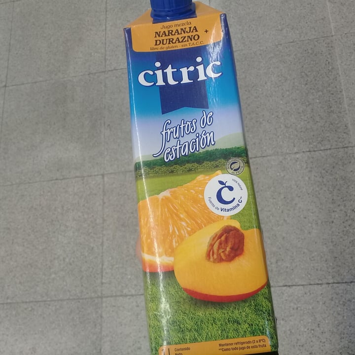 photo of Citric Jugo De Naranja Y Durazno shared by @juti12 on  18 May 2022 - review