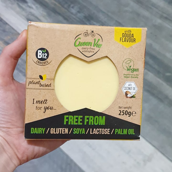 photo of GreenVie Foods Free form gouda shared by @lydiahawkins on  28 Dec 2021 - review