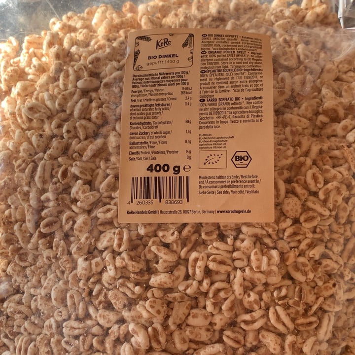review photo of Koro Farro soffiato shared by @donag on 13 Nov 2022 - review