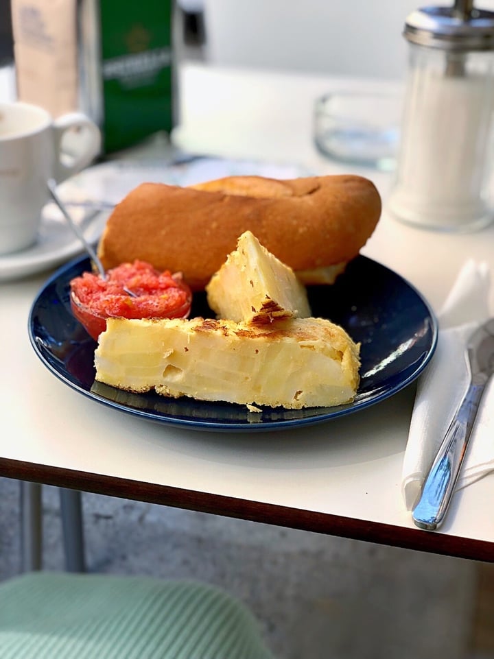 photo of Café Madrigal Tortilla Española shared by @ratedvfood on  23 Nov 2019 - review