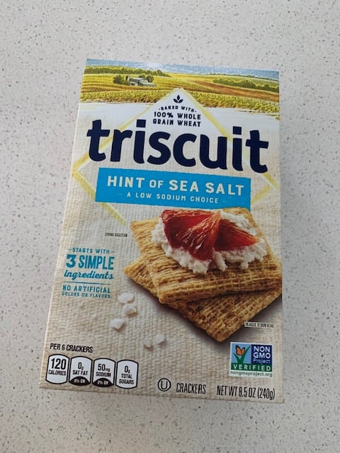 photo of Triscuit Hint of Sea Salt shared by @jeremytheape on  24 Mar 2022 - review