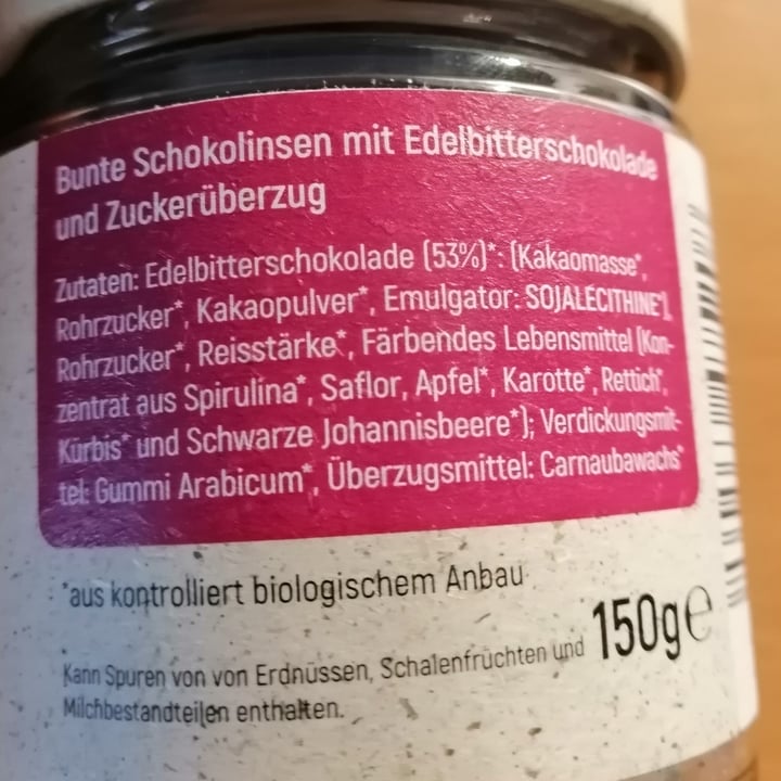 review photo of Vegablum Schoko Linsen shared by @castiel on 01 Dec 2022 - review
