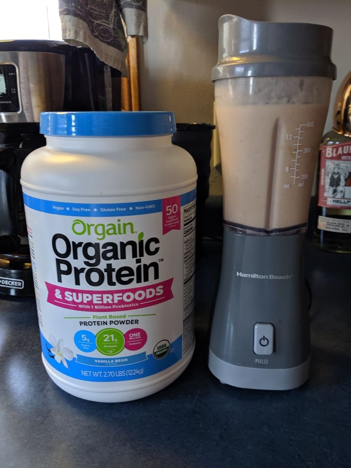 photo of Orgain Vegan Organic Nutrition Shake - Vanilla Bean Flavor shared by @motorcitypanda on  28 Sep 2019 - review