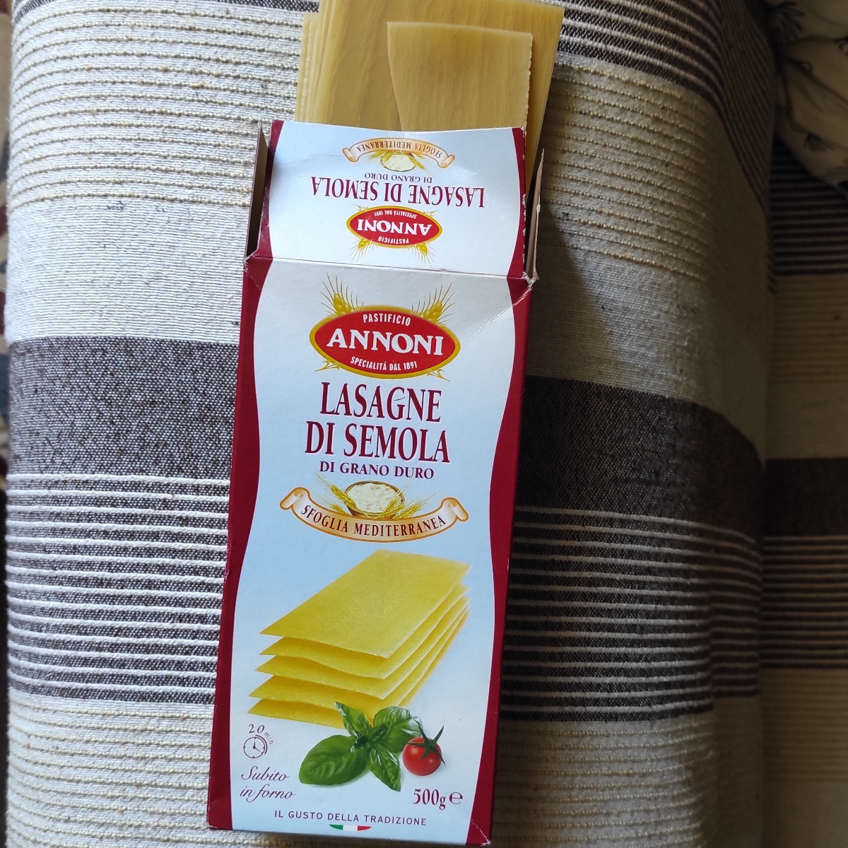Lasagne di semola from Annoni - Vegan Product Reviews & Ratings | abillion