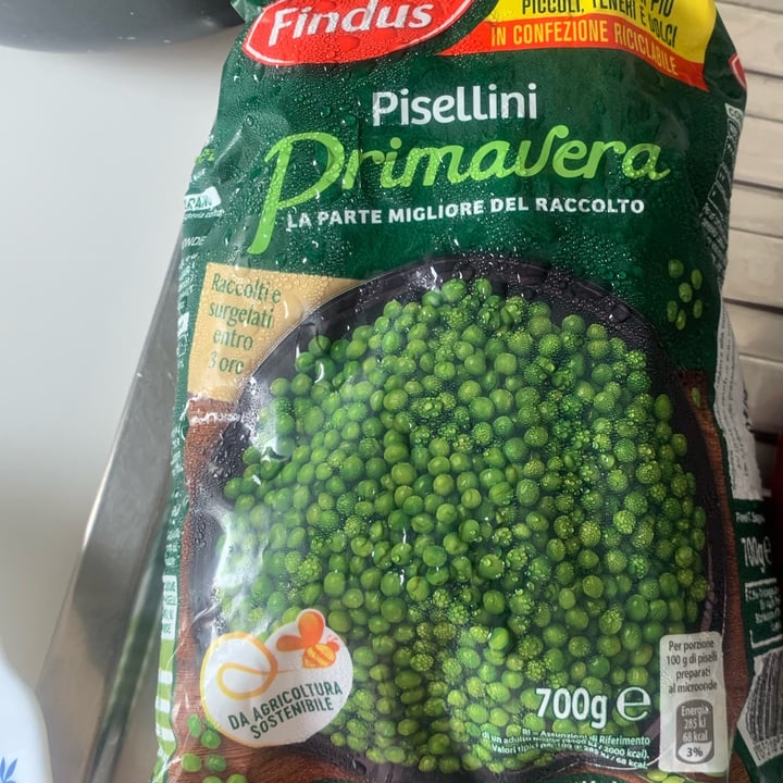 photo of Findus Pisellini Primavera shared by @francescachieppa18 on  04 Oct 2022 - review