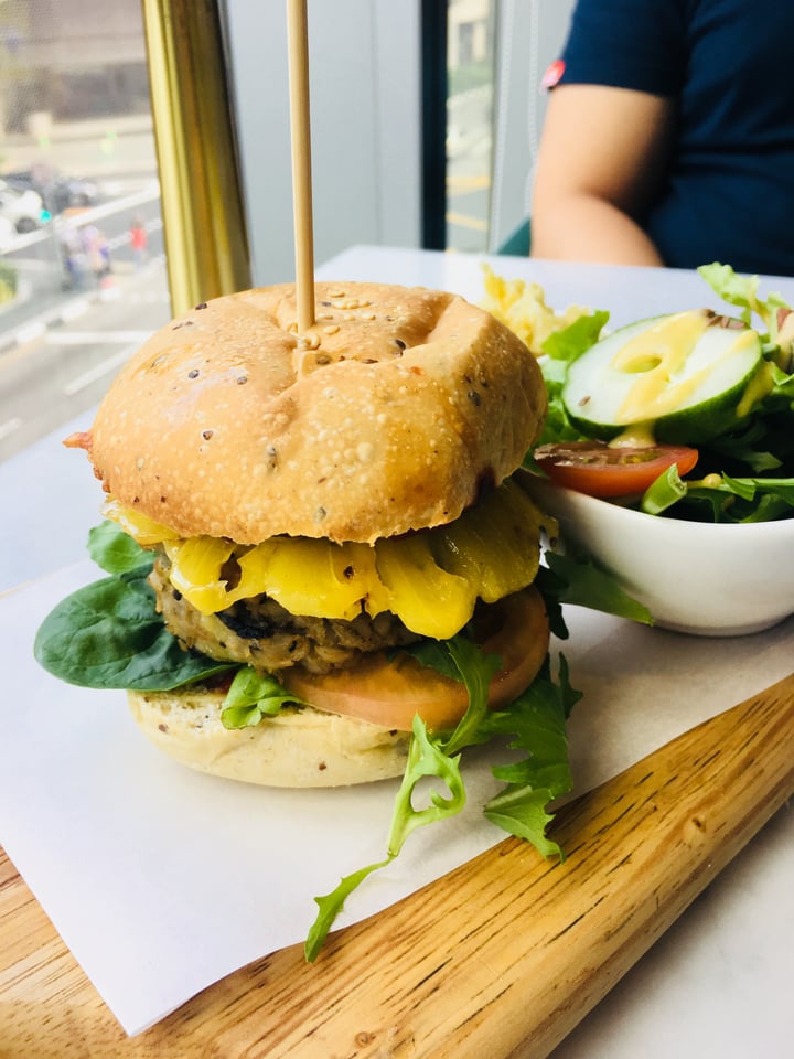 review photo of Real Food Barley Mushroom Burger shared by @lucbabe on 07 May 2018 - review