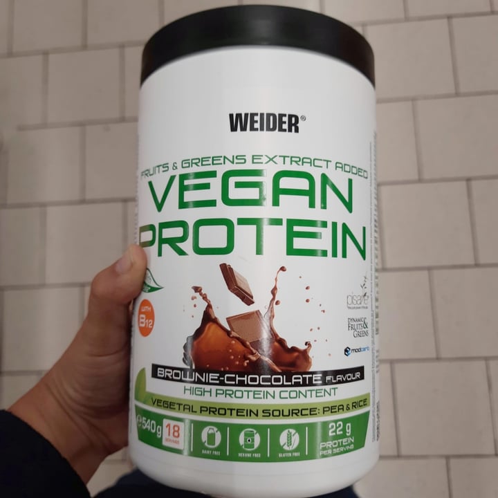 photo of Weider Proteína en polvo sabor chocolate shared by @jessvv on  06 May 2022 - review
