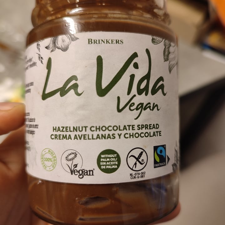 photo of La Vida Vegan Crema De Avellana Y Cacao shared by @anitxu on  28 Nov 2022 - review