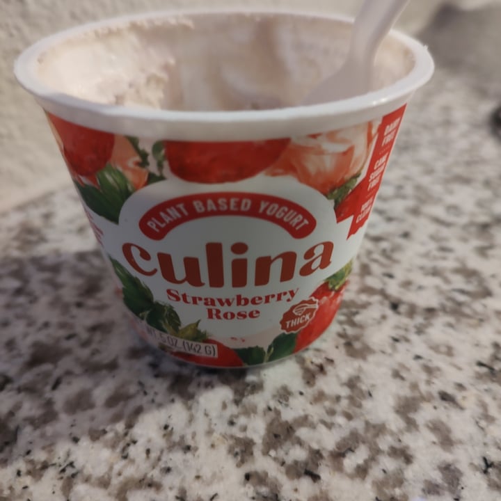 photo of Culina Yogurt Strawberry Rose Yogurt shared by @patriciaisaacs1997 on  28 Nov 2022 - review