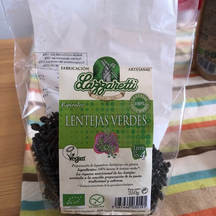 review photo of Lazzaretti Espirales De Lentejas Verdes shared by @nemo3832 on 15 Apr 2022 - review