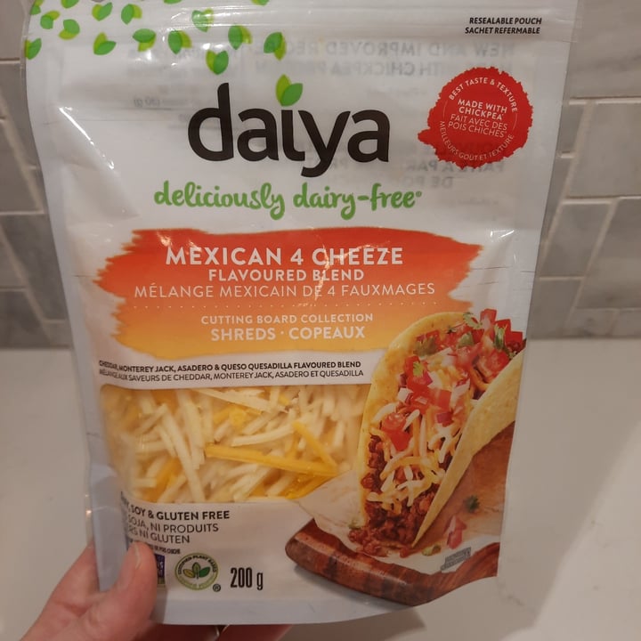 photo of Daiya Mexican 4 Cheeze Style Shreds shared by @corieveg on  04 Dec 2021 - review