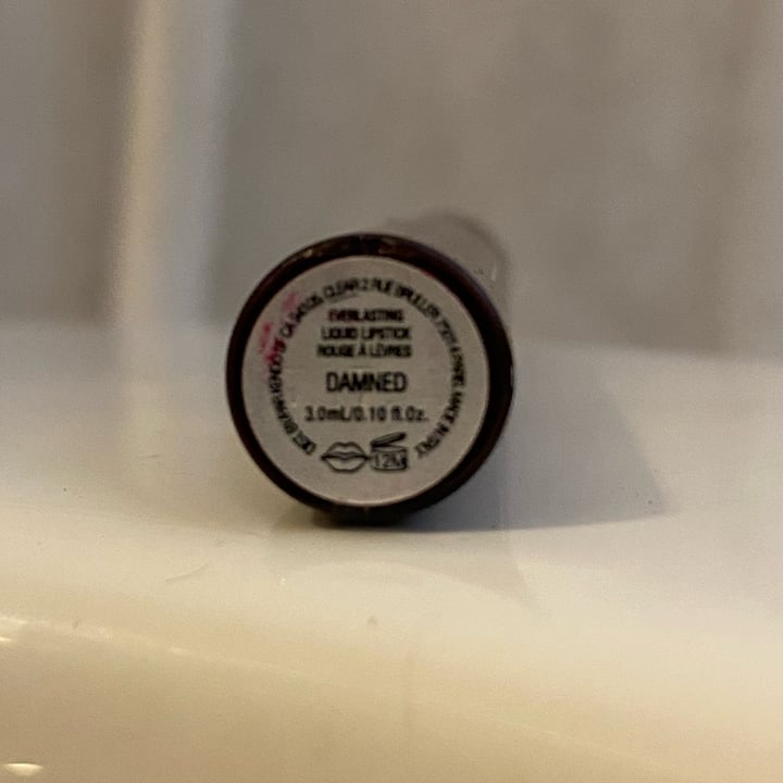 review photo of KVD Beauty Everlasting liquid lipstick - Damned shared by @debeb on 19 Jun 2022 - review