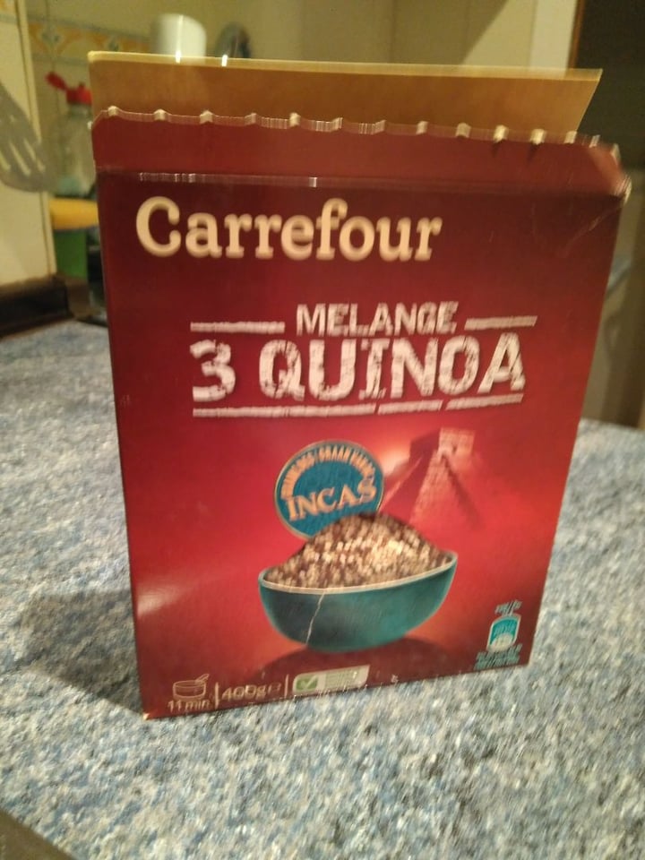 photo of Carrefour Melange 3 Quinoa shared by @carminaasecas on  07 Mar 2020 - review